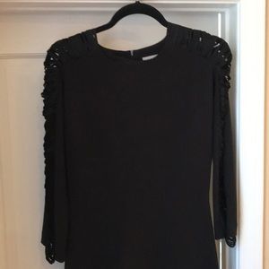 Sandro black cocktail dress
